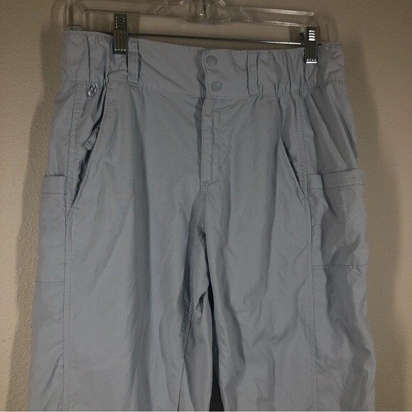 Columbia PFG Outdoor Pants Side Pockets Lightweight Blue 8 - Picture 2 of 9